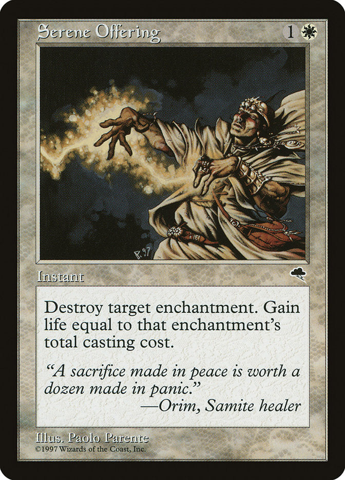 Serene Offering [Tempest] | Webway Games