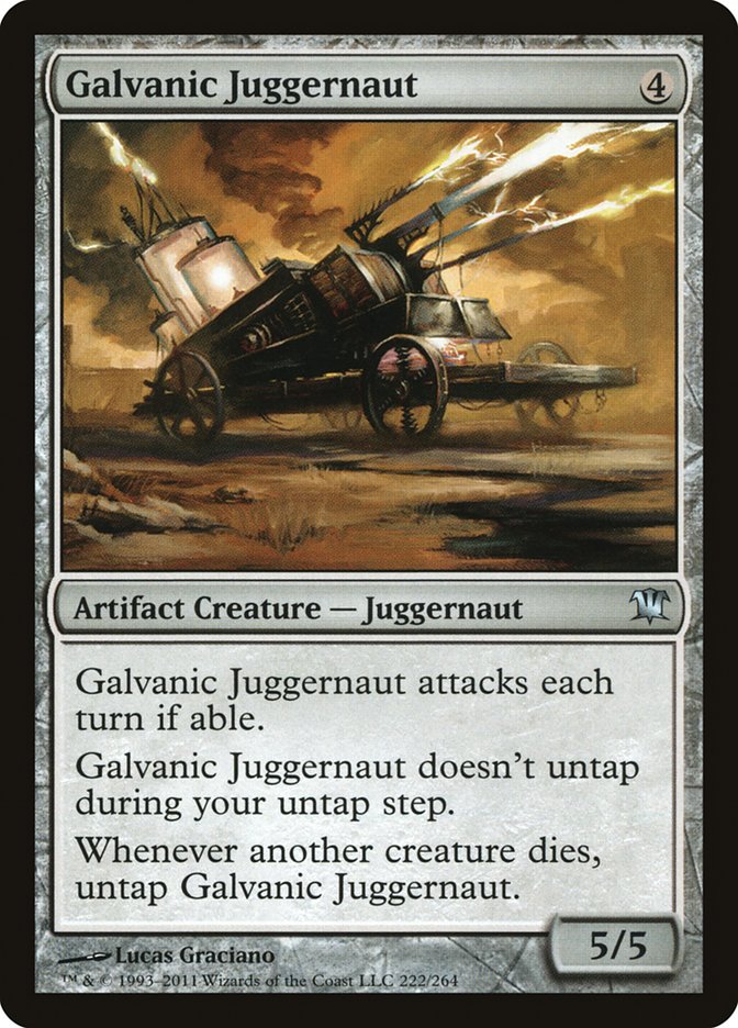 Galvanic Juggernaut [Innistrad] | Webway Games