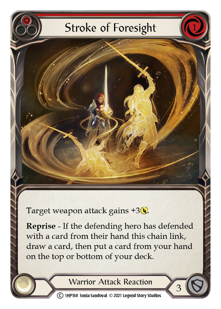 Stroke of Foresight (Red) [1HP168] | Webway Games