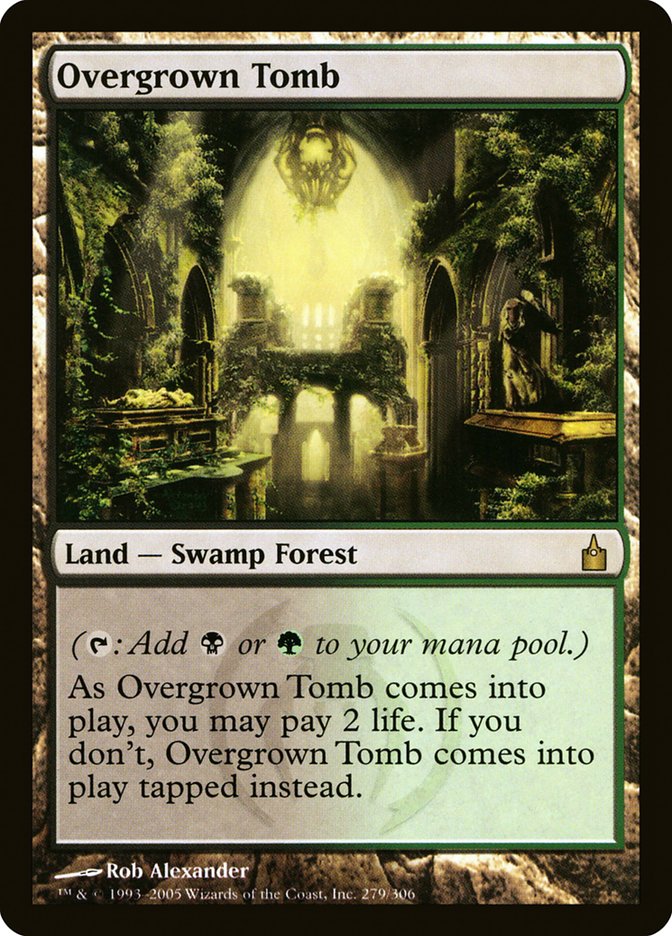 Overgrown Tomb [Ravnica: City of Guilds] | Webway Games