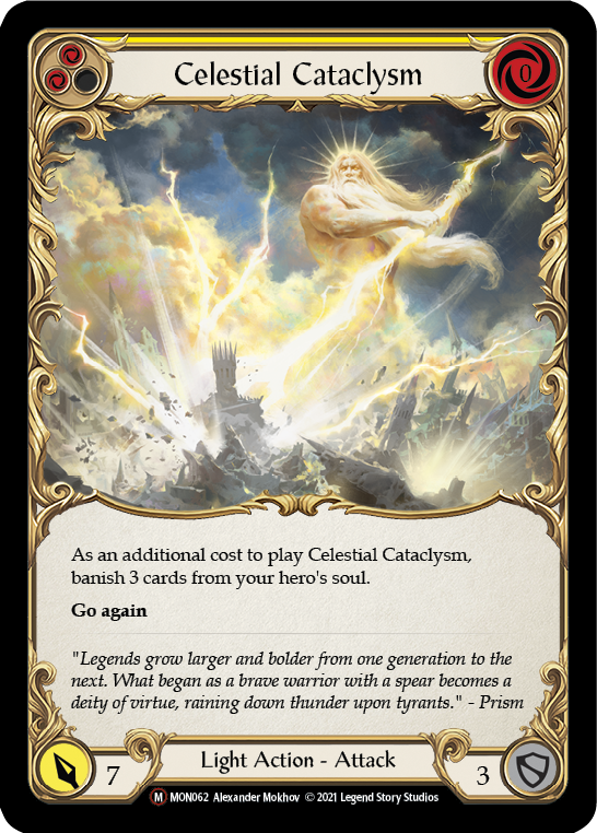 Celestial Cataclysm [U-MON062] Unlimited Normal | Webway Games