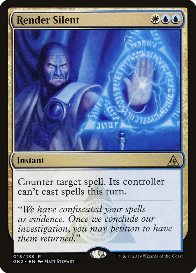 Render Silent [Ravnica Allegiance Guild Kit] | Webway Games