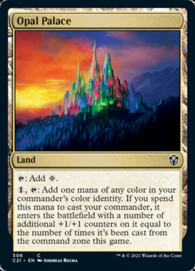 Opal Palace [Commander 2021] | Webway Games