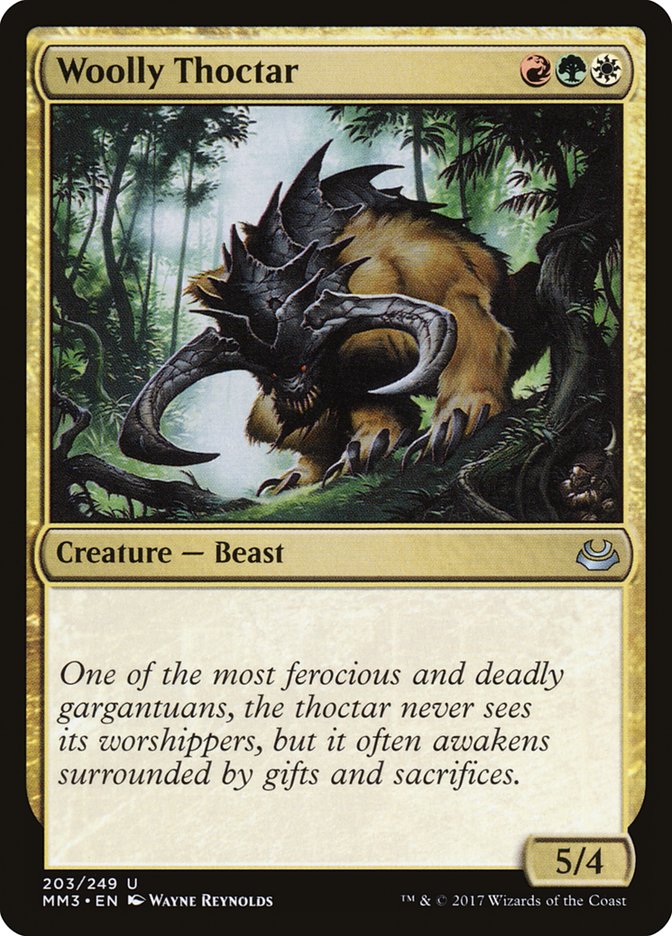 Woolly Thoctar [Modern Masters 2017] | Webway Games