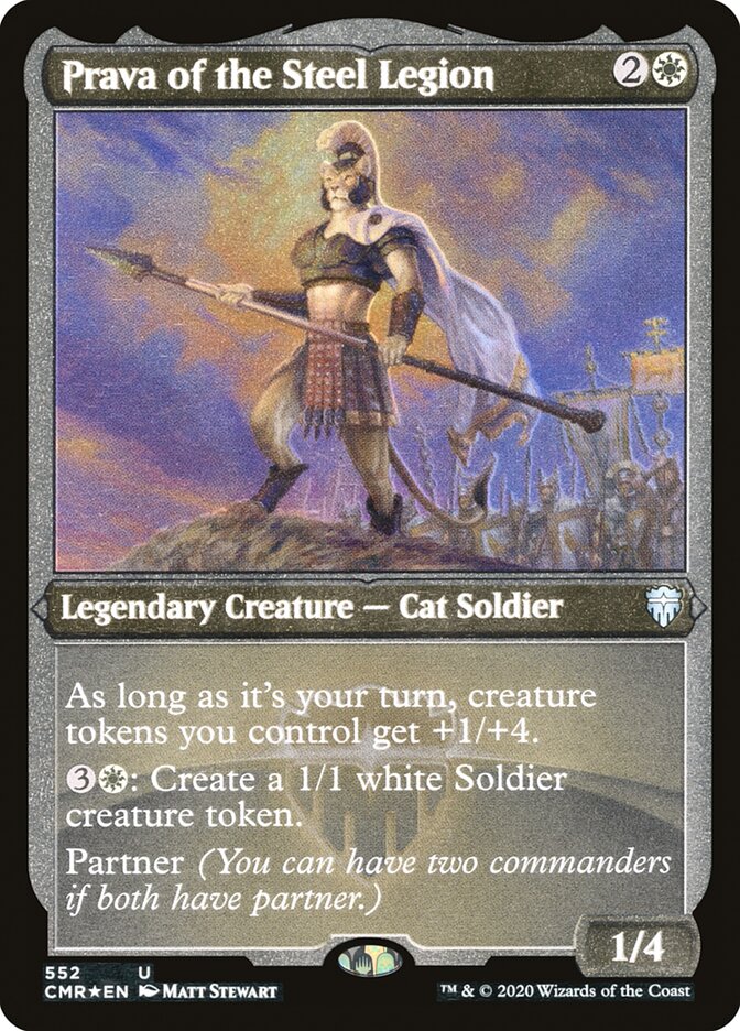 Prava of the Steel Legion [Commander Legends Etched] | Webway Games