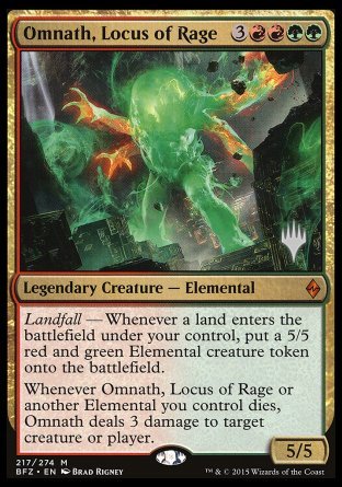 Omnath, Locus of Rage (Promo Pack) [Dungeons & Dragons: Adventures in the Forgotten Realms Promos] | Webway Games