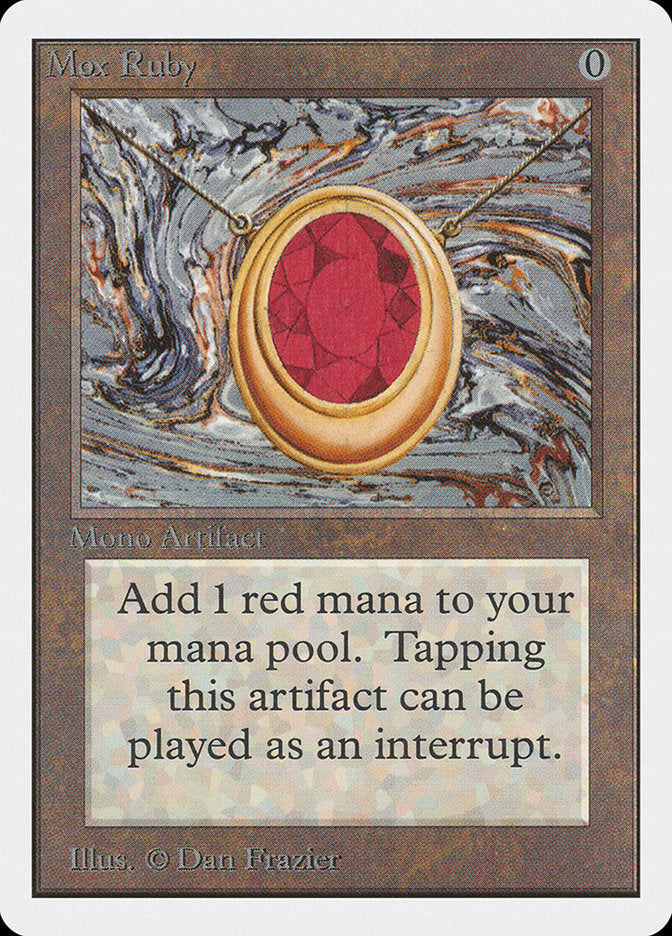 Mox Ruby [Unlimited Edition] | Webway Games