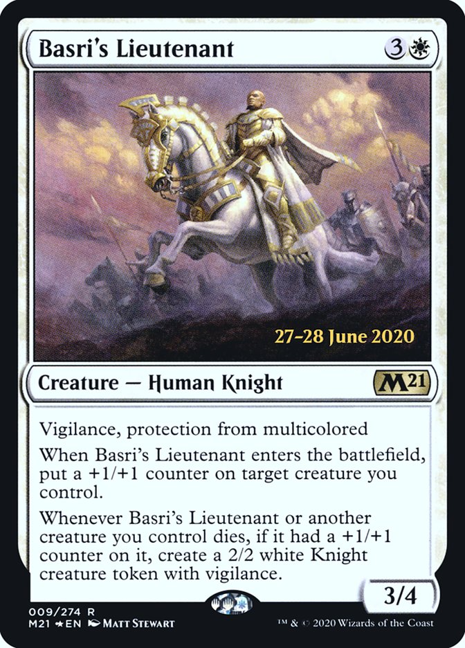 Basri's Lieutenant  [Core Set 2021 Prerelease Promos] | Webway Games