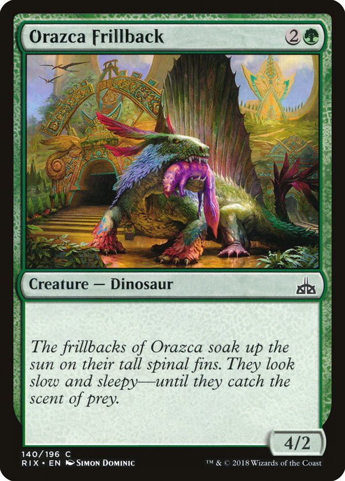 Orazca Frillback [Rivals of Ixalan] | Webway Games