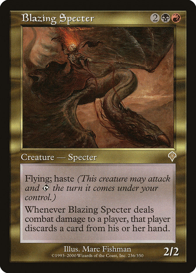 Blazing Specter [Invasion] | Webway Games
