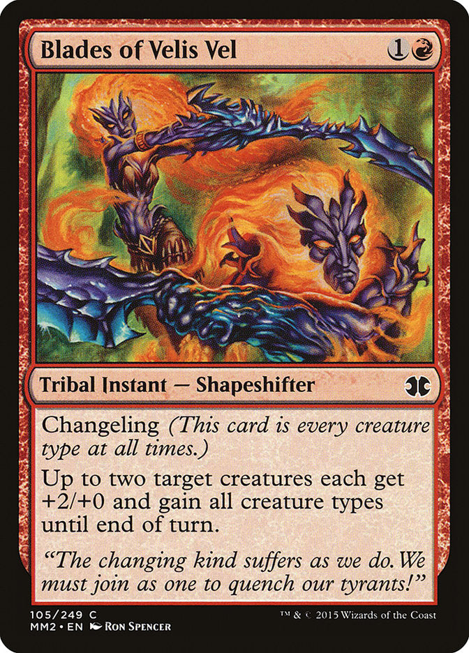 Blades of Velis Vel [Modern Masters 2015] | Webway Games