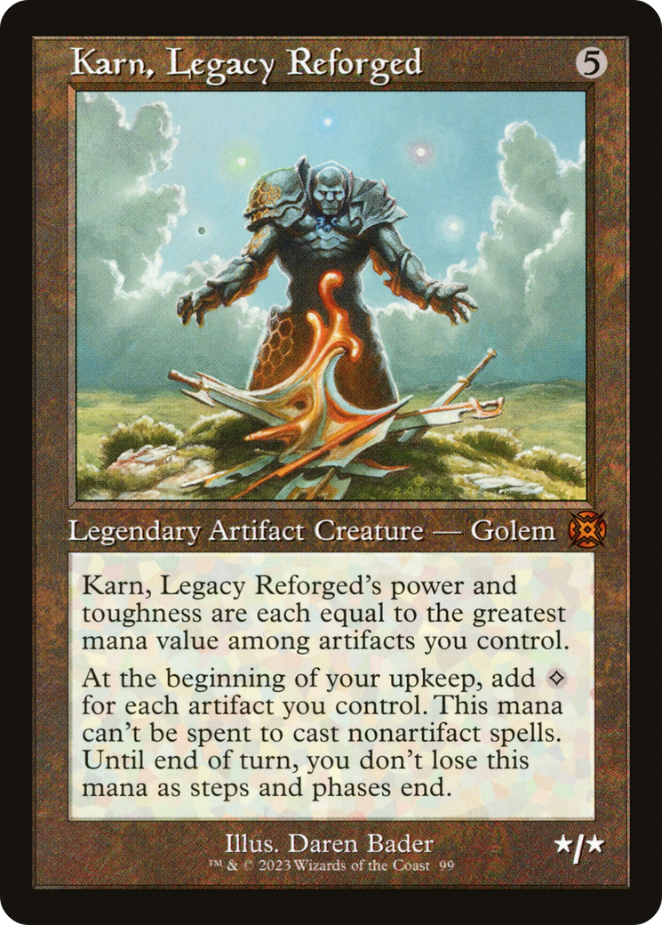 Karn, Legacy Reforged (Retro) [March of the Machine: The Aftermath] | Webway Games