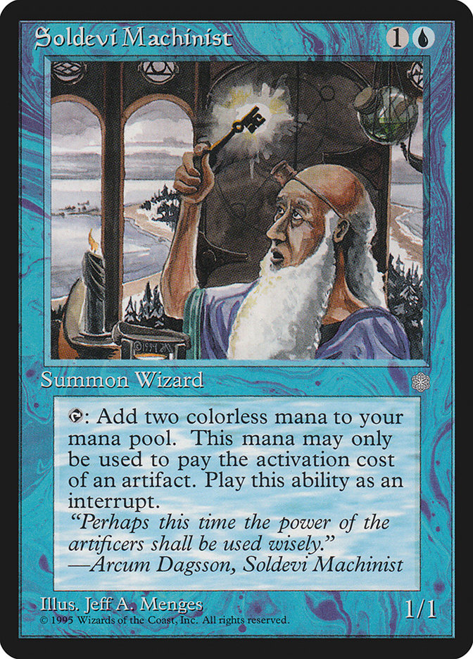 Soldevi Machinist [Ice Age] | Webway Games