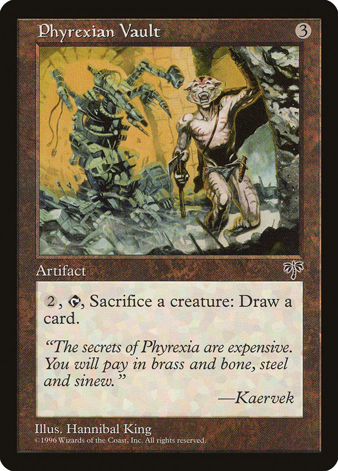 Phyrexian Vault [Mirage] | Webway Games