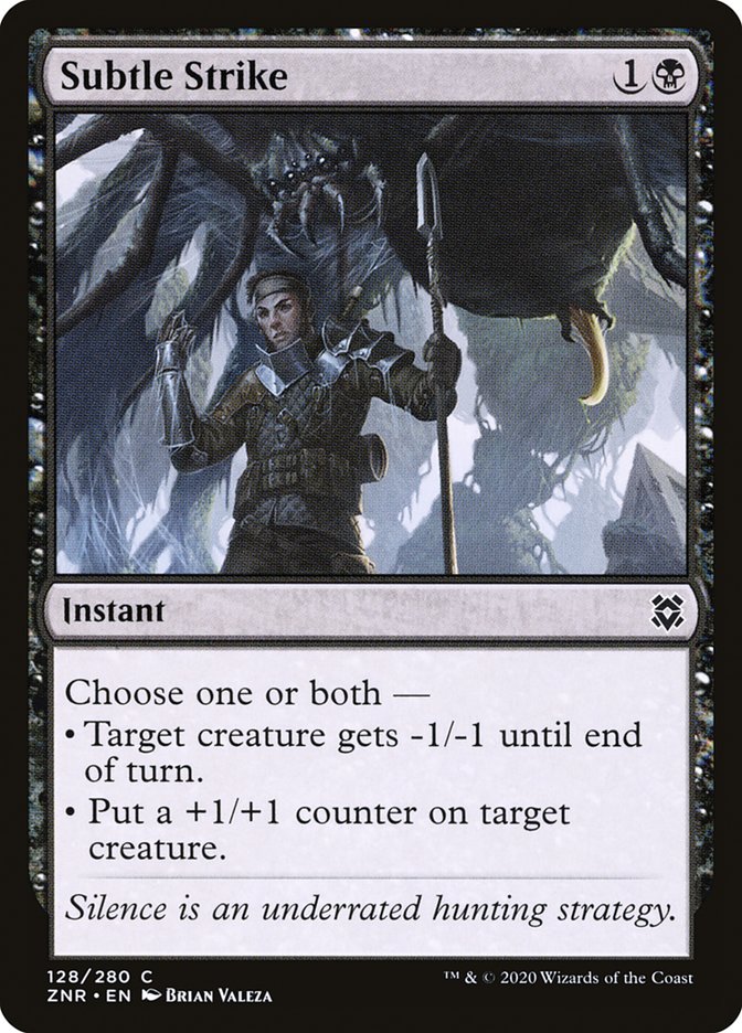 Subtle Strike [Zendikar Rising] | Webway Games