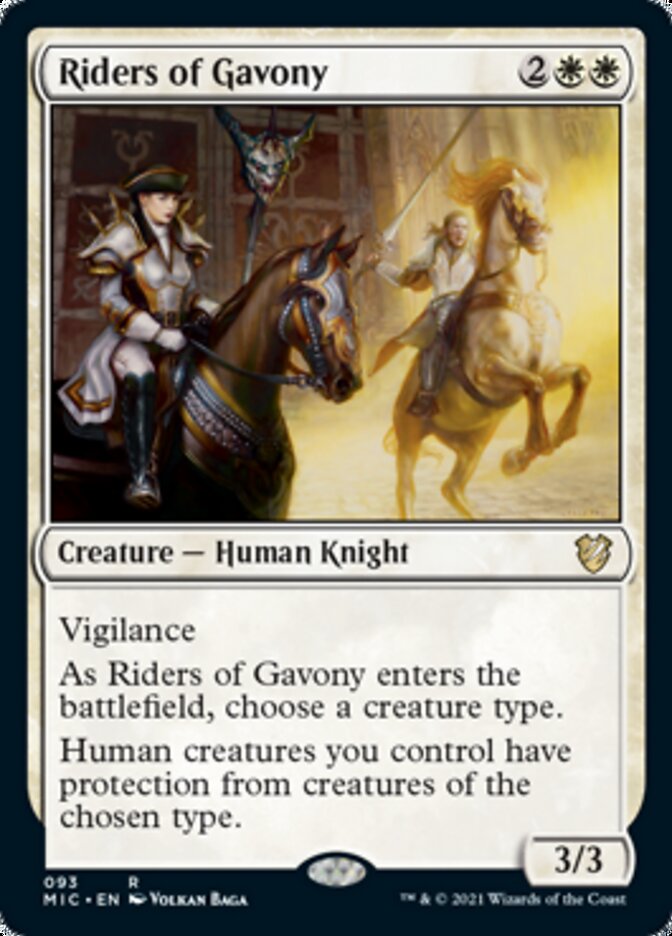 Riders of Gavony [Innistrad: Midnight Hunt Commander] | Webway Games