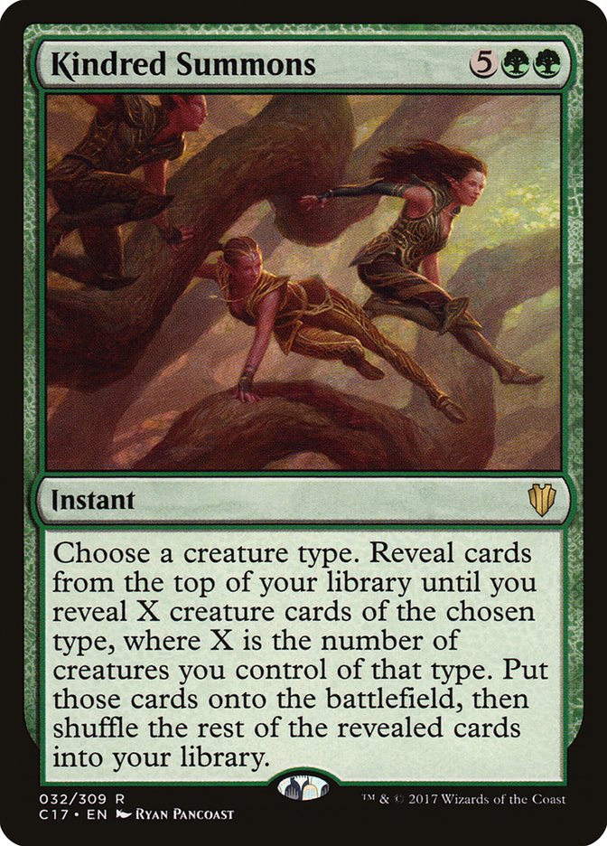 Kindred Summons [Commander 2017] | Webway Games