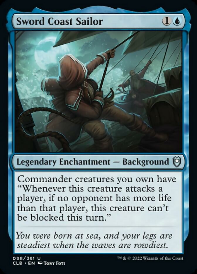 Sword Coast Sailor [Commander Legends: Battle for Baldur's Gate] | Webway Games