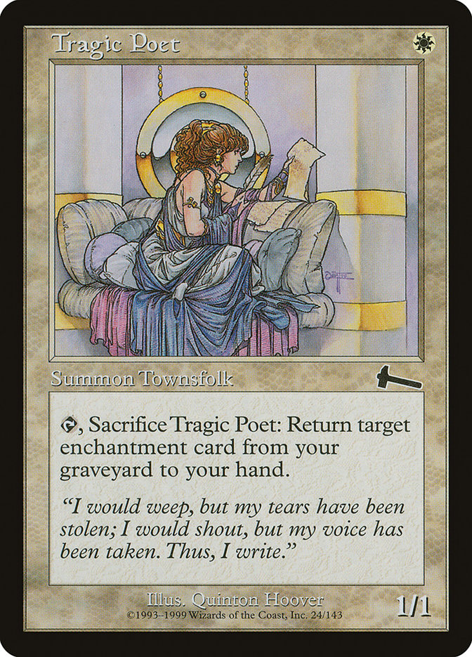 Tragic Poet [Urza's Legacy] | Webway Games