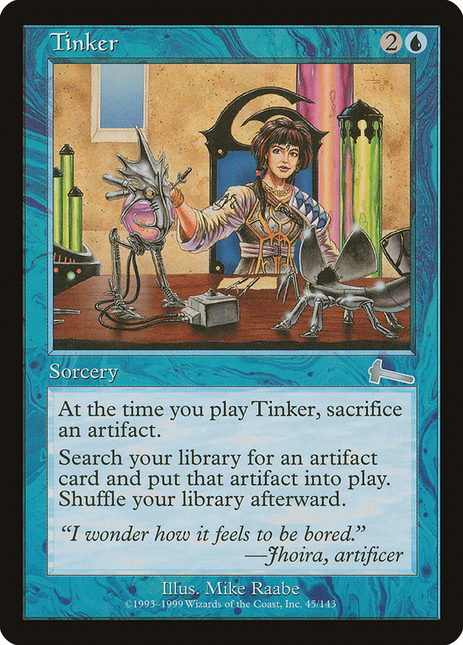 Tinker [Urza's Legacy] | Webway Games