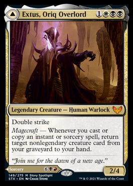 Extus, Oriq Overlord // Awaken the Blood Avatar [Strixhaven: School of Mages] | Webway Games