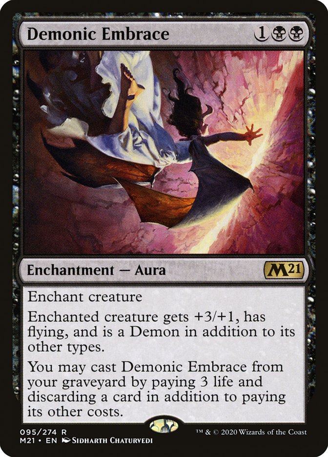 Demonic Embrace [Core Set 2021] | Webway Games
