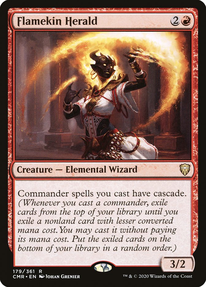 Flamekin Herald [Commander Legends] | Webway Games