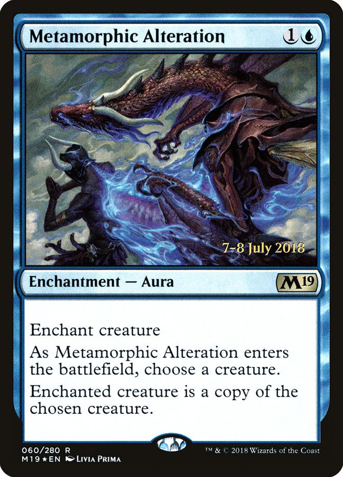 Metamorphic Alteration  (Prerelease) [Core Set 2019 Prerelease Promos] | Webway Games