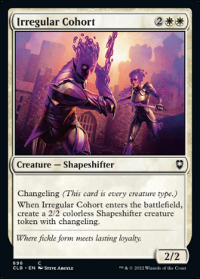 Irregular Cohort [Commander Legends: Battle for Baldur's Gate] | Webway Games