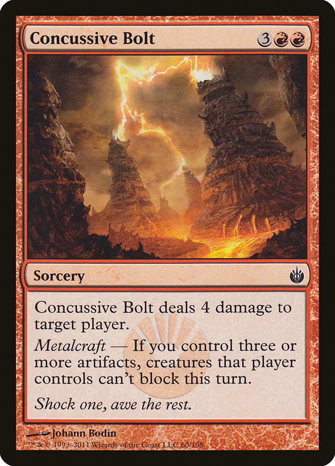 Concussive Bolt [Mirrodin Besieged] | Webway Games
