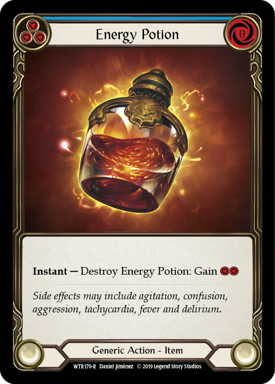 Energy Potion [WTR170-R] Alpha Print Rainbow Foil | Webway Games