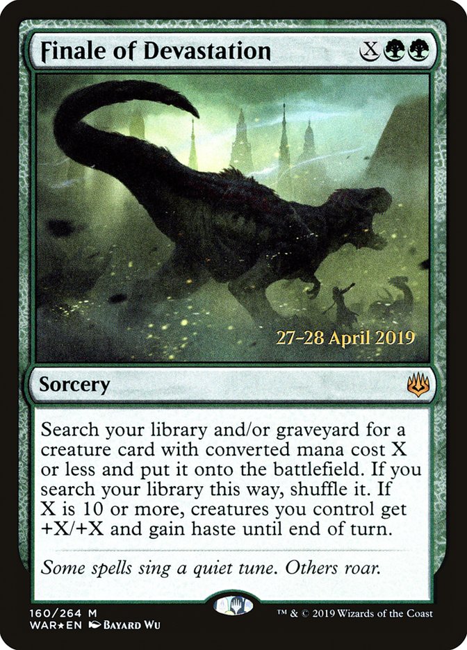 Finale of Devastation  [War of the Spark Prerelease Promos] | Webway Games