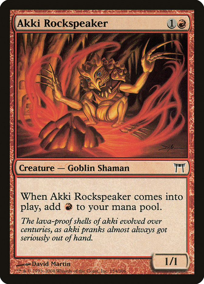 Akki Rockspeaker [Champions of Kamigawa] | Webway Games