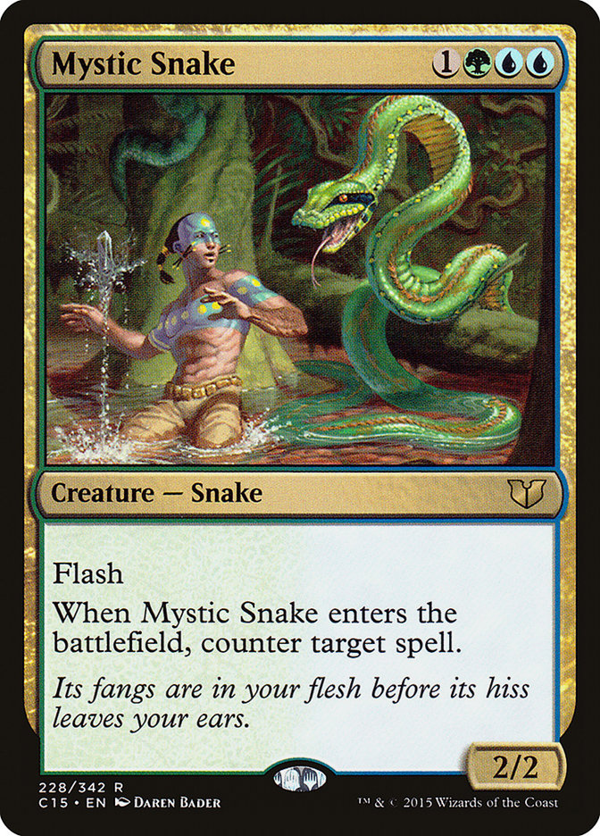 Mystic Snake [Commander 2015] | Webway Games