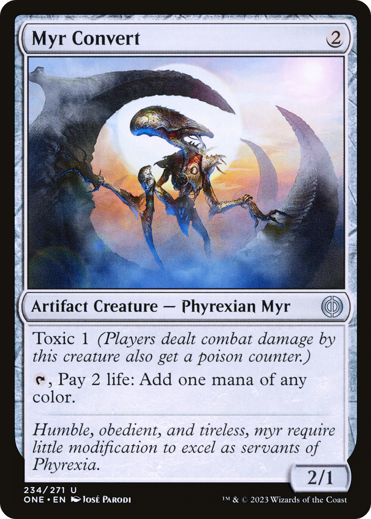 Myr Convert [Phyrexia: All Will Be One] | Webway Games
