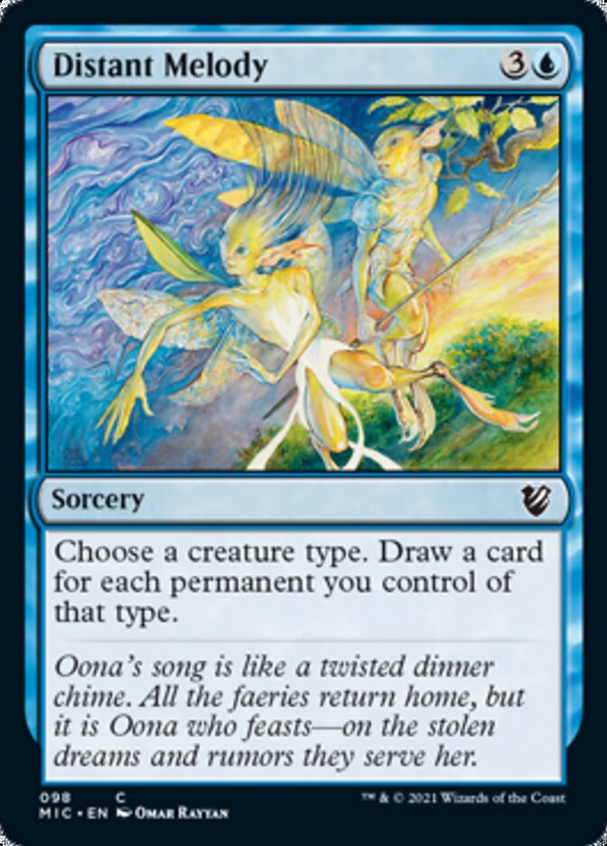 Distant Melody [Innistrad: Midnight Hunt Commander] | Webway Games