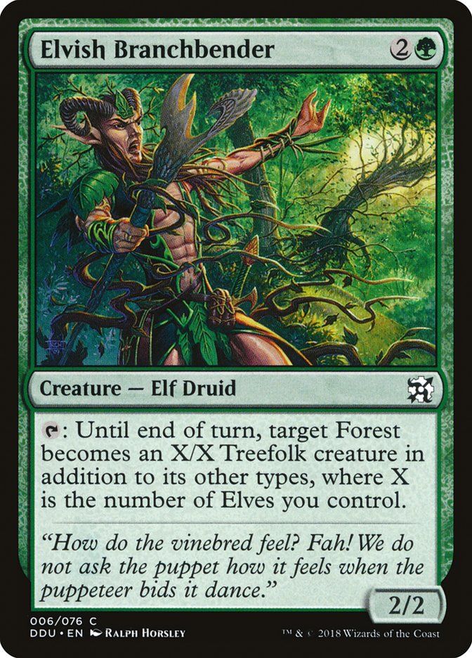 Elvish Branchbender [Duel Decks: Elves vs. Inventors] | Webway Games