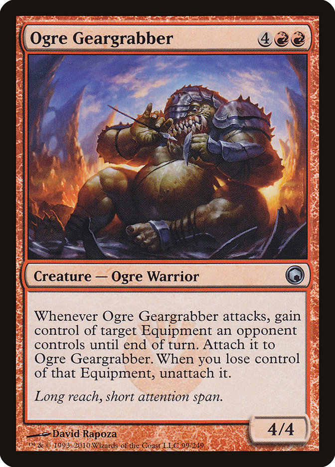 Ogre Geargrabber [Scars of Mirrodin] | Webway Games