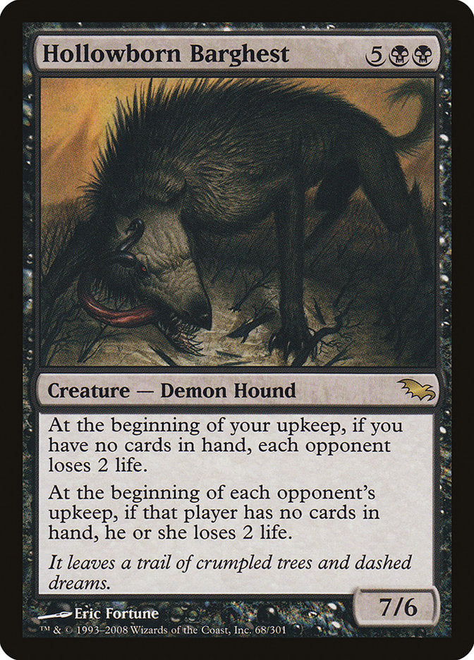 Hollowborn Barghest [Shadowmoor] | Webway Games