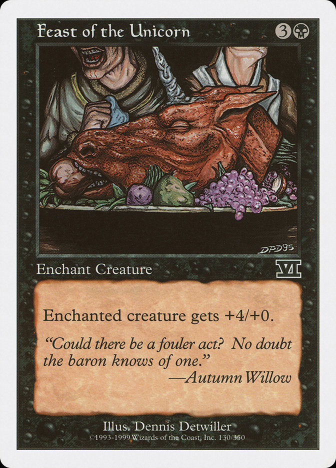 Feast of the Unicorn [Classic Sixth Edition] | Webway Games