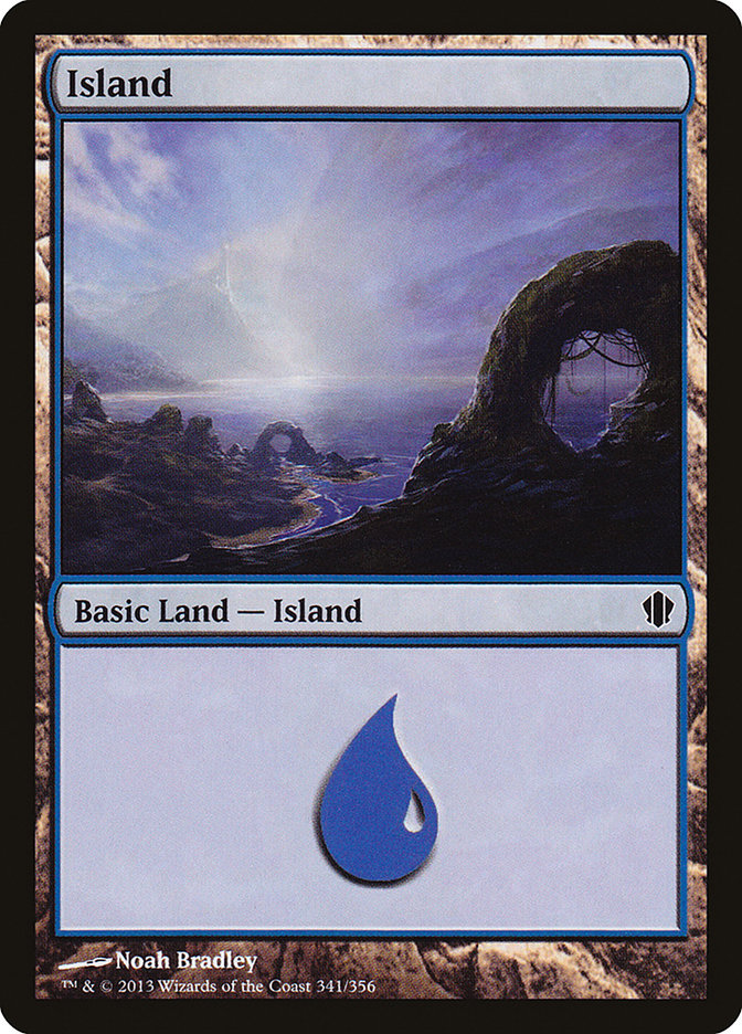 Island (#341) [Commander 2013] | Webway Games