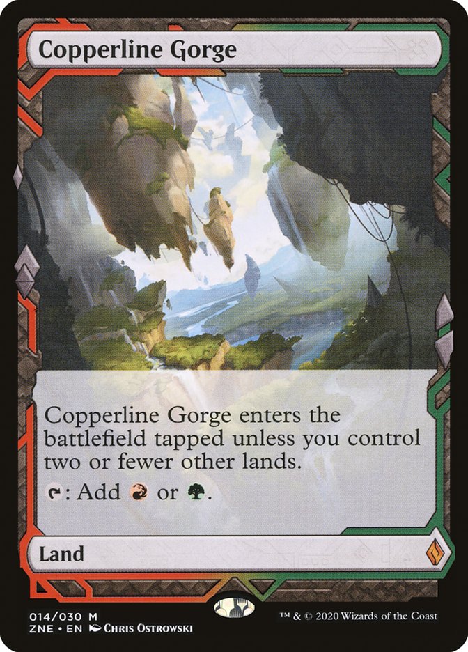 Copperline Gorge [Zendikar Rising Expeditions] | Webway Games