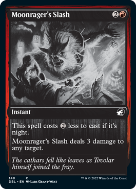 Moonrager's Slash [Innistrad: Double Feature] | Webway Games