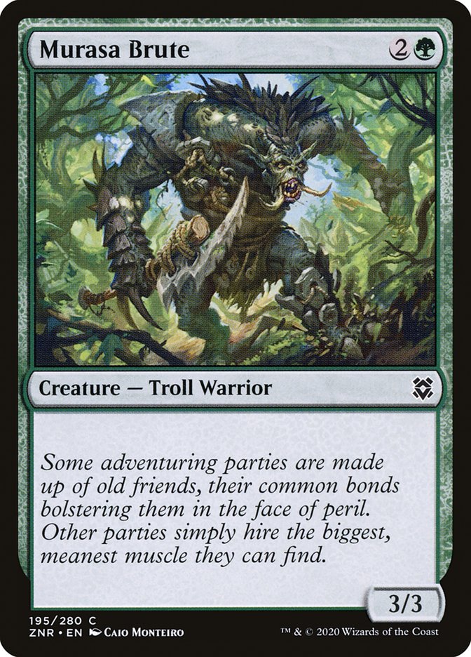 Murasa Brute [Zendikar Rising] | Webway Games