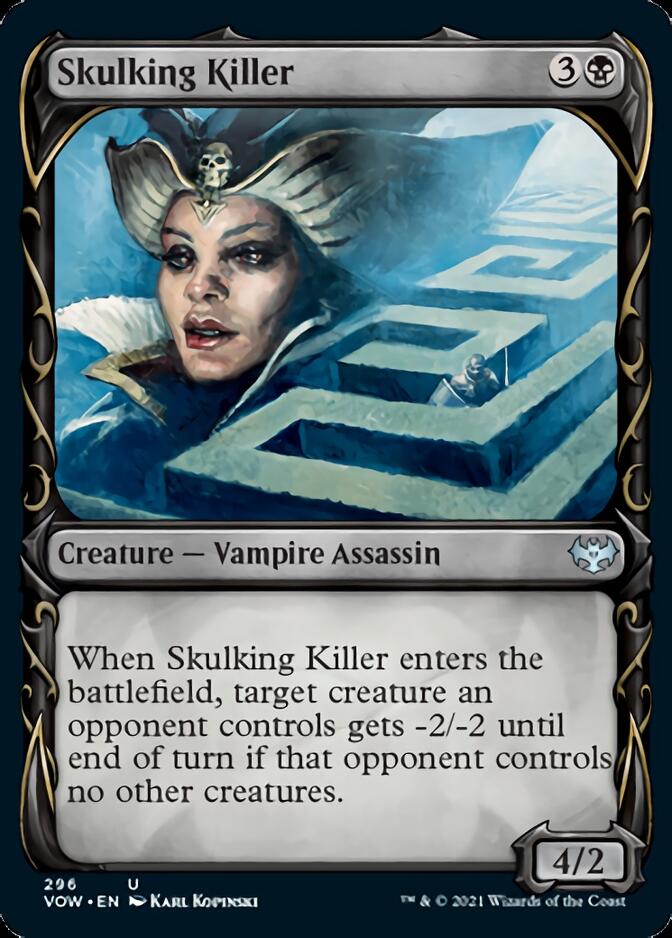 Skulking Killer (Showcase Fang Frame) [Innistrad: Crimson Vow] | Webway Games