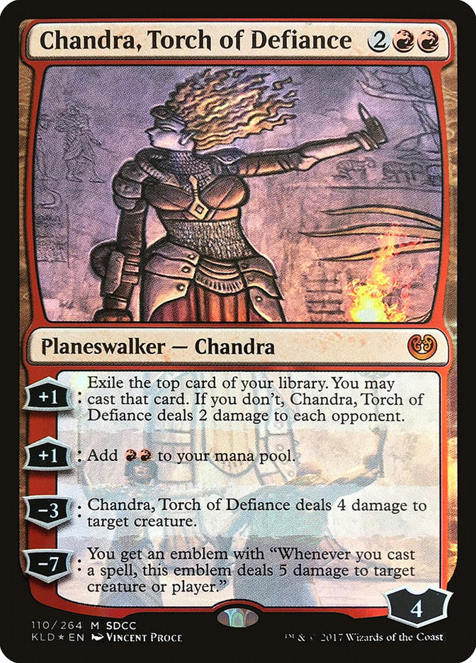 Chandra, Torch of Defiance [San Diego Comic-Con 2017] | Webway Games
