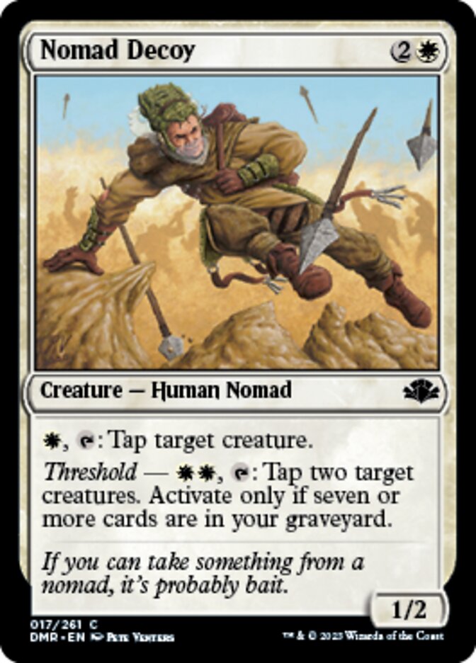 Nomad Decoy [Dominaria Remastered] | Webway Games