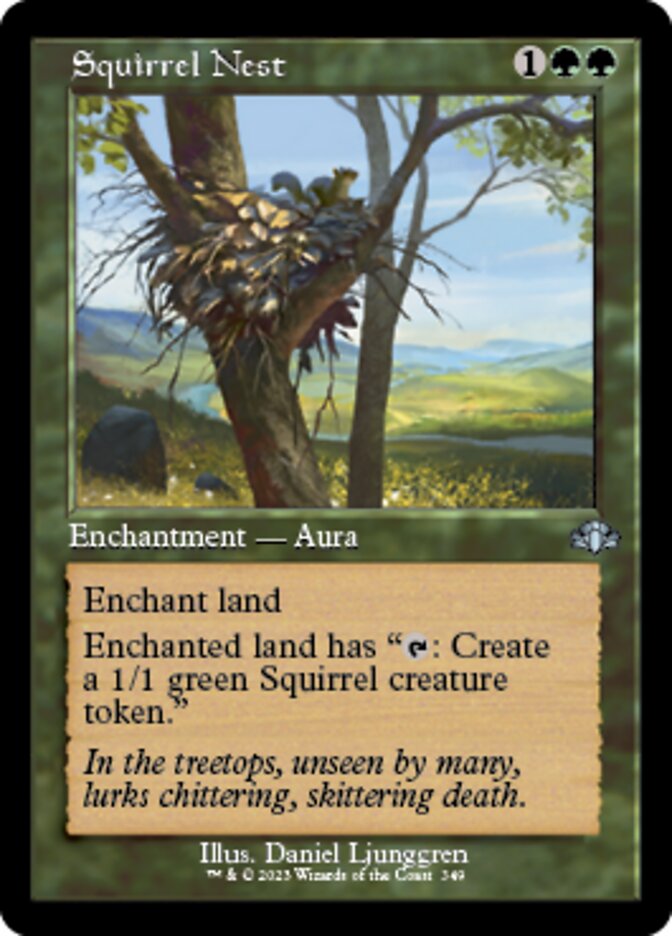 Squirrel Nest (Retro) [Dominaria Remastered] | Webway Games