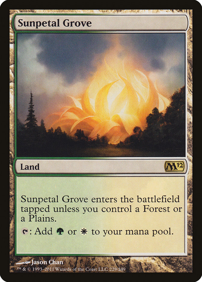 Sunpetal Grove [Magic 2012] | Webway Games
