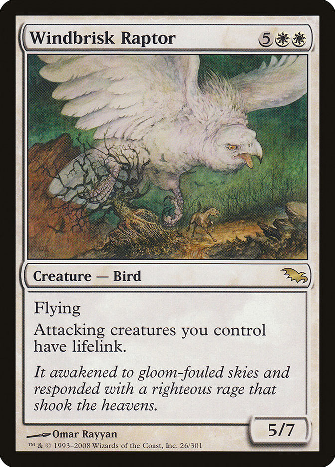 Windbrisk Raptor [Shadowmoor] | Webway Games